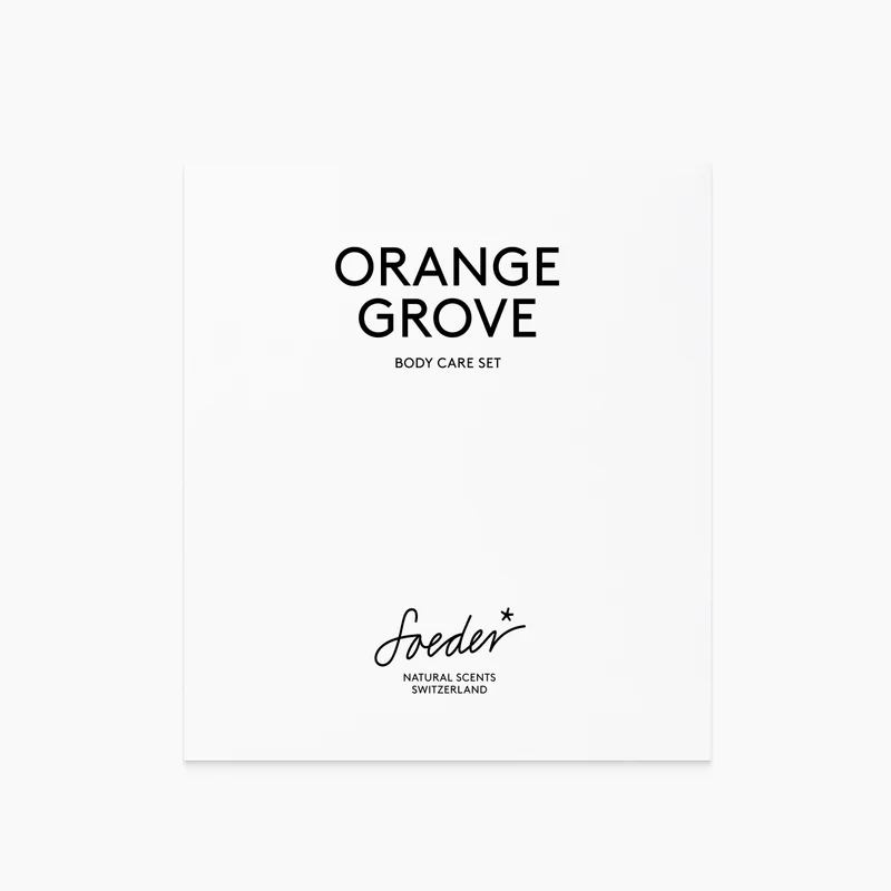 ORANGE GROVE - Body Care Set