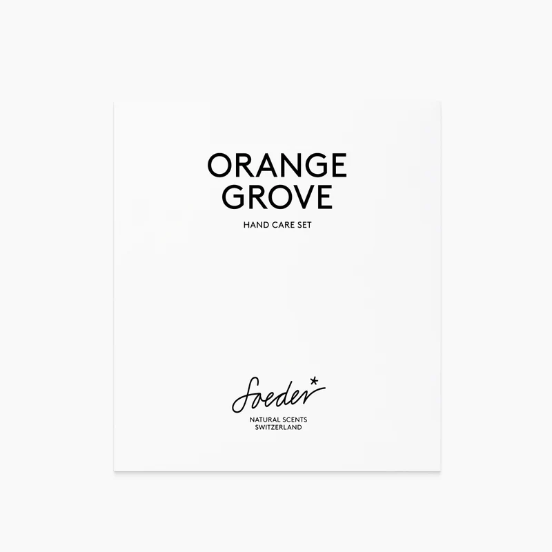 ORANGE GROVE - Hand Care Set