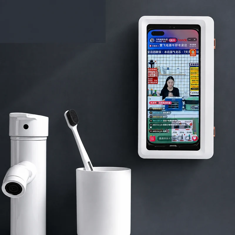 StoneStream - Waterproof Phone Holder For Wall