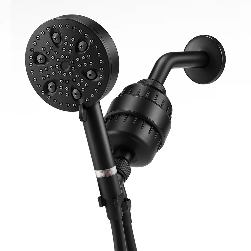 Ecolux 9 Mode High Pressure Shower Head (Filtered)
