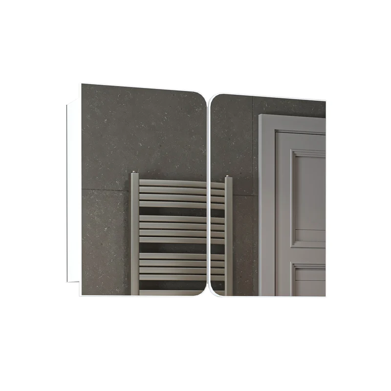 Roomart 3-teiliges Badmöbel-Set LYCIA, 49 cm, Waschtisch mit Spiegelschrank, in 4 Farben