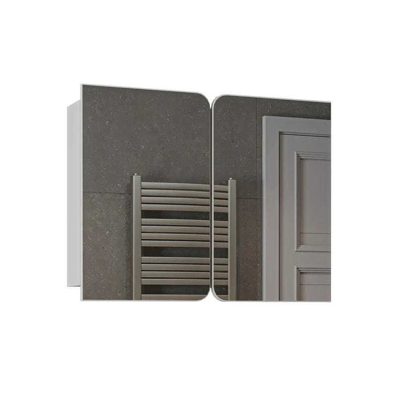 Roomart 3-teiliges Badmöbel-Set LYCIA, 49 cm, Waschtisch mit Spiegelschrank, in 4 Farben