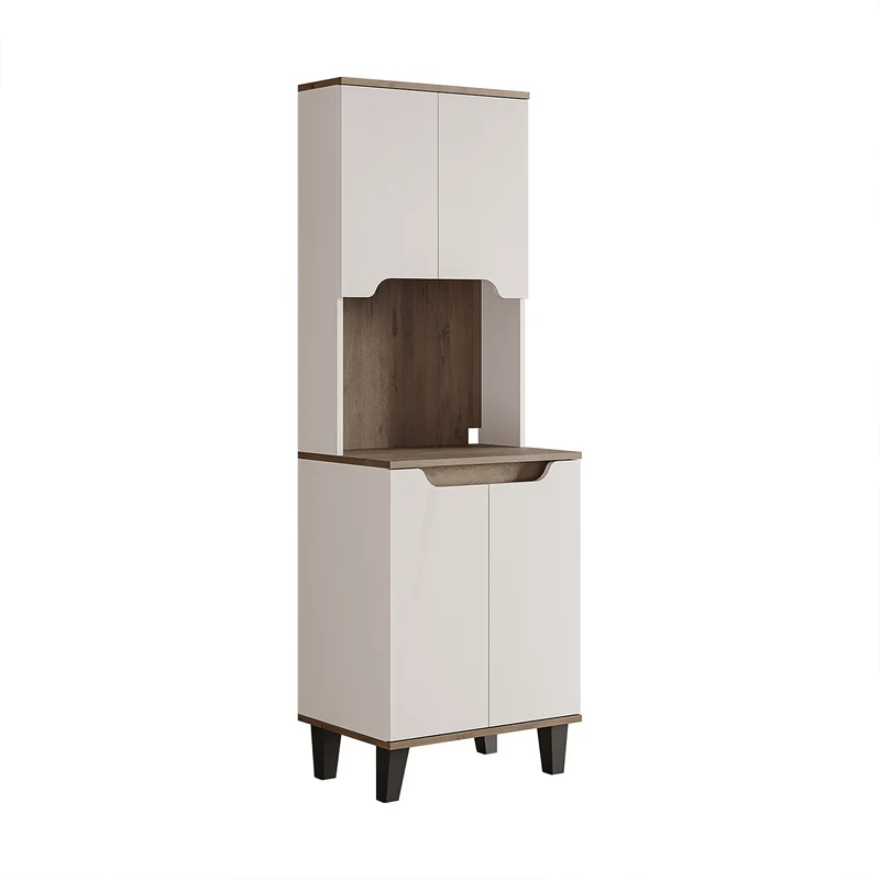 Roomart Küchenschrank DEFNE, 182 cm, mit offener Nische für Kaffeemaschine, in 5 Farben