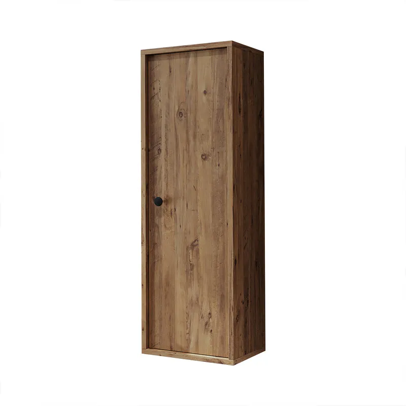 Roomart Badmöbel-Set GUSTO-ATL 105 cm, 4-teilig mit Keramik-Waschbecken und Spiegelschrank