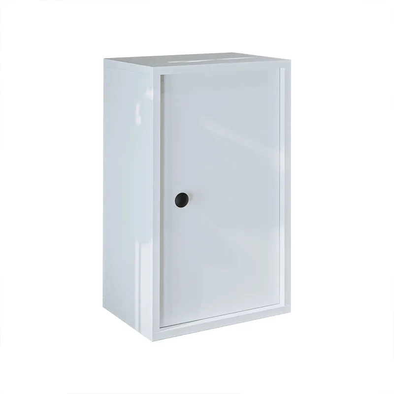 Roomart 4-teiliges Badmöbel-Set GUSTO, 90 cm, mit ovalem Becken, in 2 Farben
