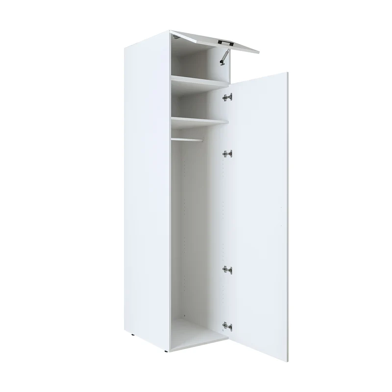 Roomart Hochschrank 60 cm für Waschküche, 205 cm hoch, Soft-Close, in 3 Farben