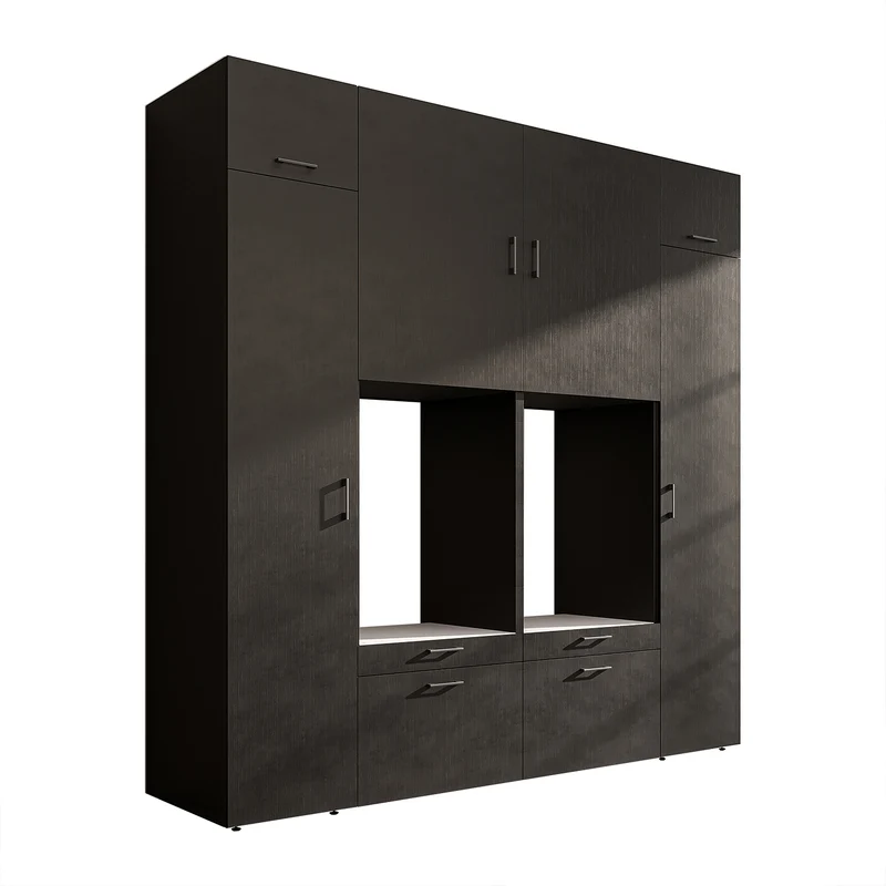 Roomart Waschmaschinenschrank SERIE 2 mit 2 Hochschränken, 254 cm, in 3 Farben