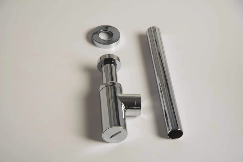 Runder Siphon für Waschbecken