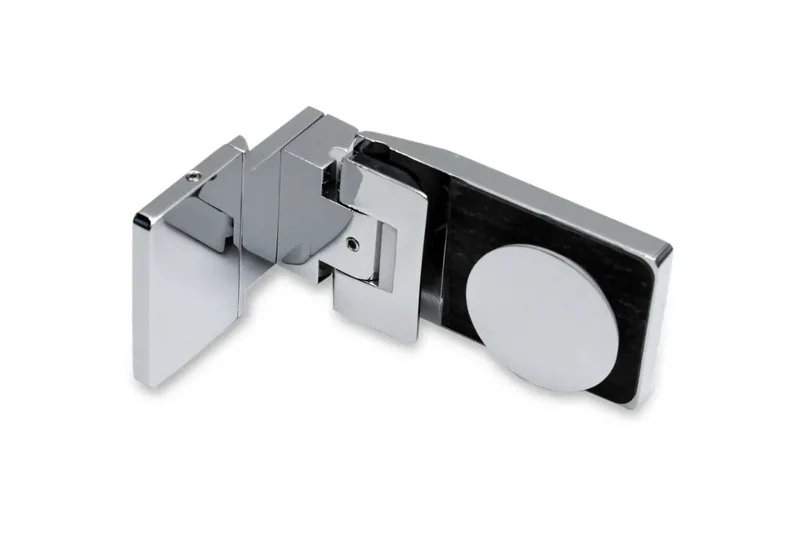 Eido S40 Pendelscharnier Glas-Wand 90°, drehbare Anschraubplatte, 8 mm ESG, Art.Nr. 403001