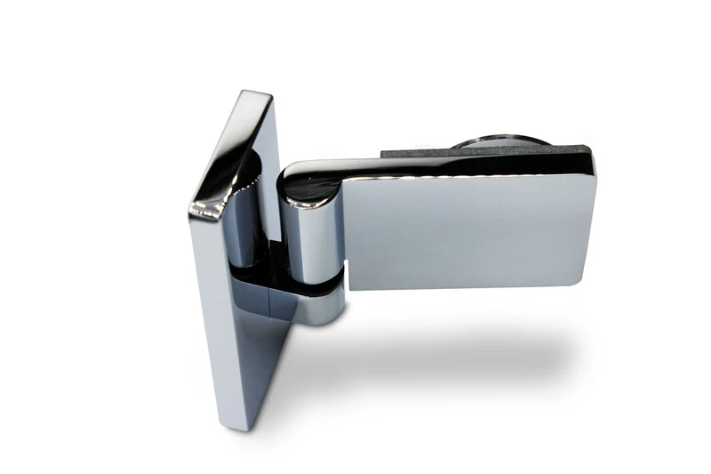 Eido S40 Hebe-Senk-Scharnier Glas-Wand 90°, DIN links, 8 mm ESG, Art.Nr. 402001