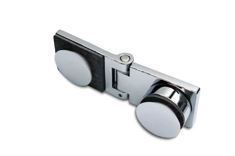 Eido S40 Scharnier Glas-Glas 180° überlappend, 8 mm ESG, Art.Nr. 401006