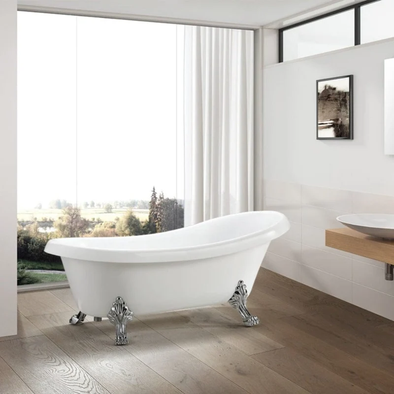 Freistehende Badewanne mit Füßen VIRGINIA