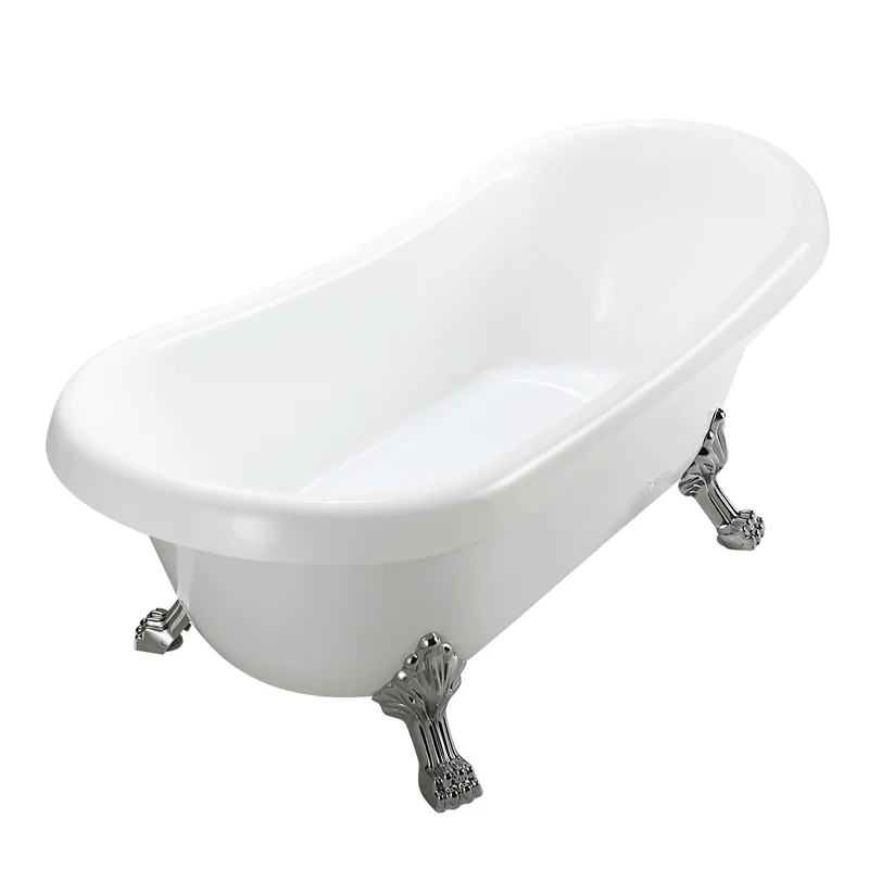 Freistehende Badewanne mit Füßen VIRGINIA