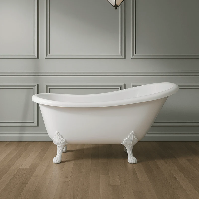 Freistehende Badewanne mit Füßen VIRGINIA
