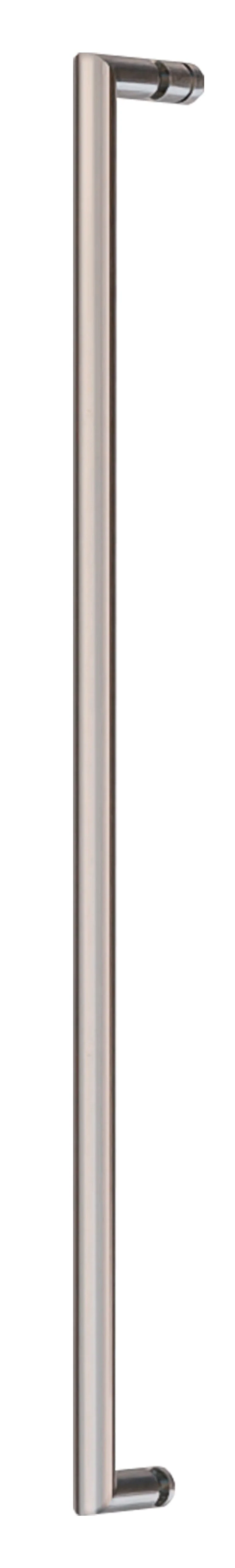 Duschfront + Schiebetür PAVIA Chrom