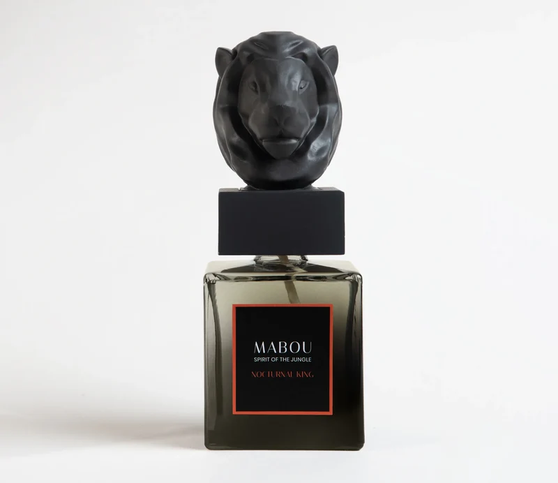 Raumduftskulptur Löwe Nocturnal King | von Mabou | Serie Sculpture of Alemee