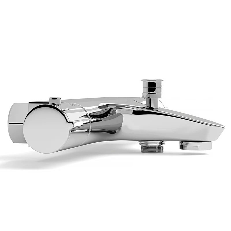 Thermostatische badkraan Chroom - 15cm