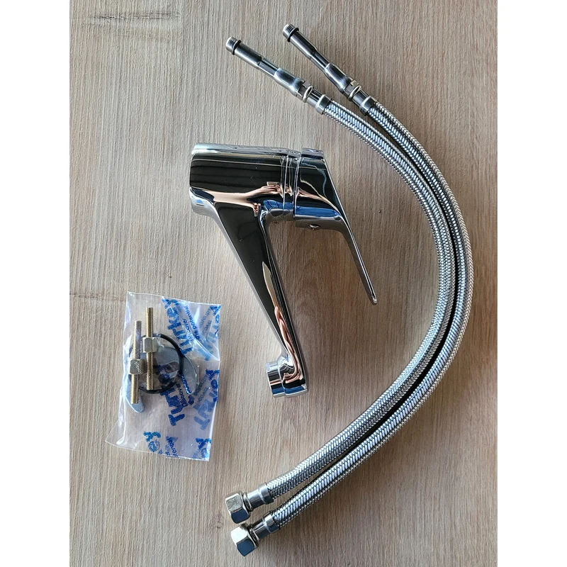 Roomart Waschtischarmatur BT101 & BT102, Einhebelmischer aus Edelstahl, in 2 Farben