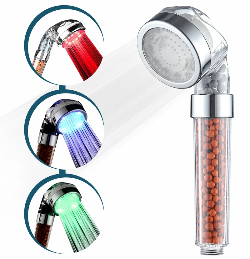 LED Ionic Shower Head