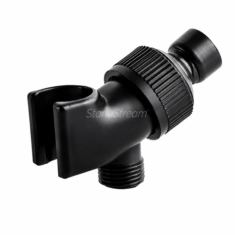 Shower Adapter for Handheld Showerheads - Black