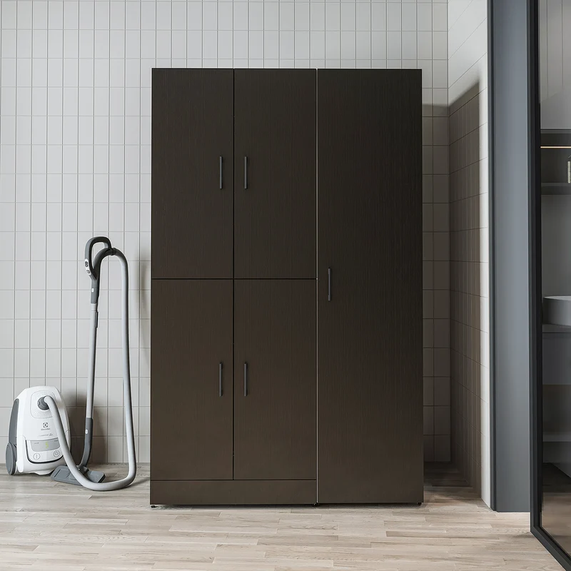 Roomart Waschmaschinenschrank DORA-II, 115 cm, für Waschmaschine und Trockner, in 5 Farben
