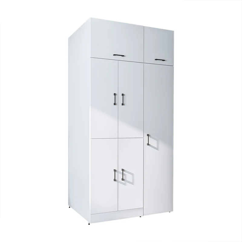 Roomart Waschmaschinenschrank DORA-II, 115 cm, für Waschmaschine und Trockner, in 5 Farben