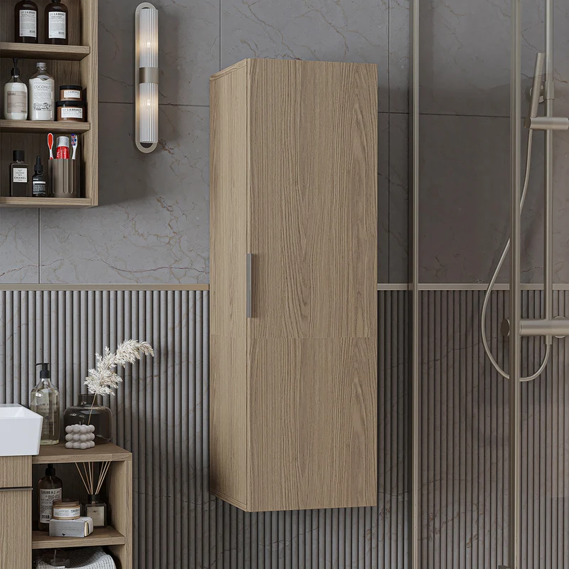 Roomart Badmöbel-Set LYCIA, 50 cm, 4-teilig mit Keramikbecken, in 4 Farben