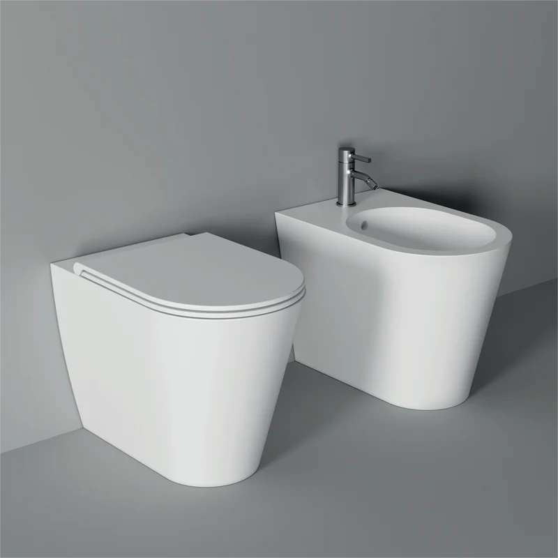 WC HIDE BTW Rund 57 cm x 37 cm