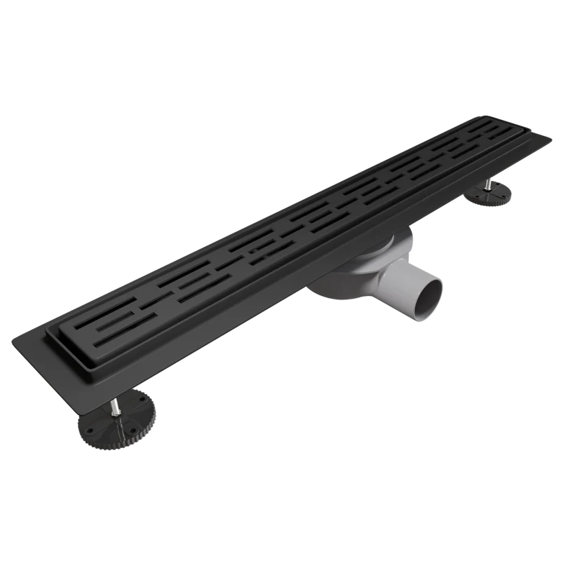 Douchegoot Cayma 80 cm - Matzwart