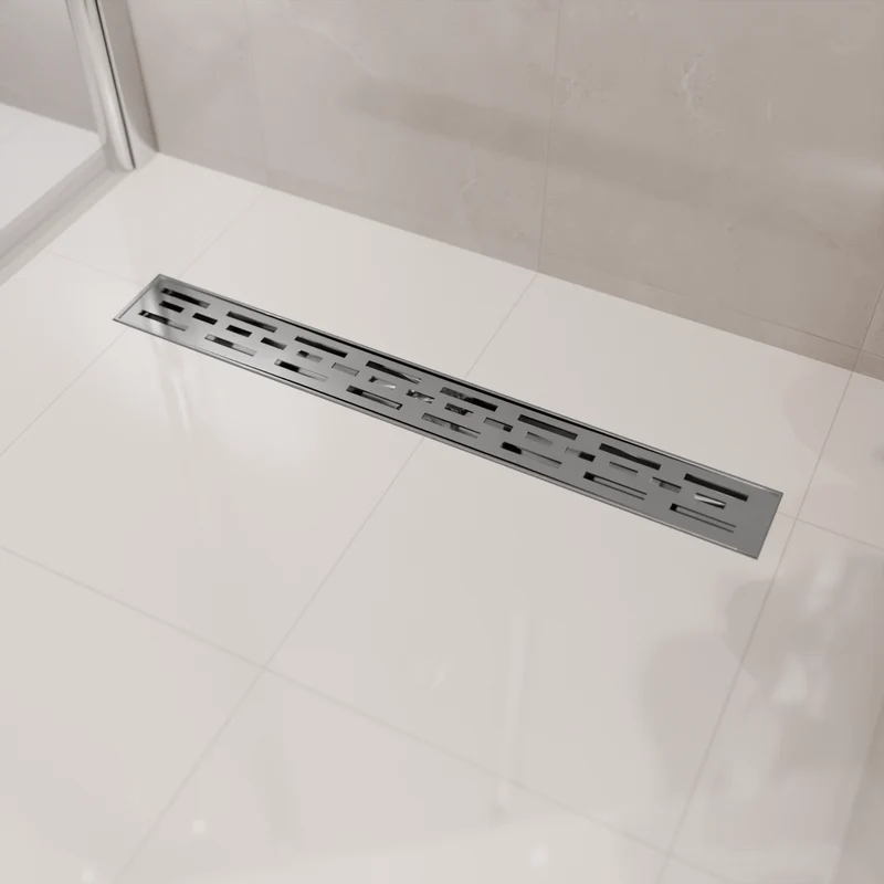 Douchegoot Cayma 60 cm - Geborsteld RVS