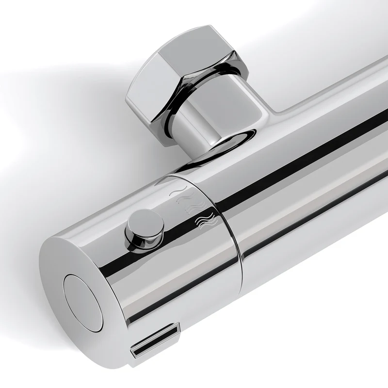 Thermostatische douchekraan Chroom - 12cm