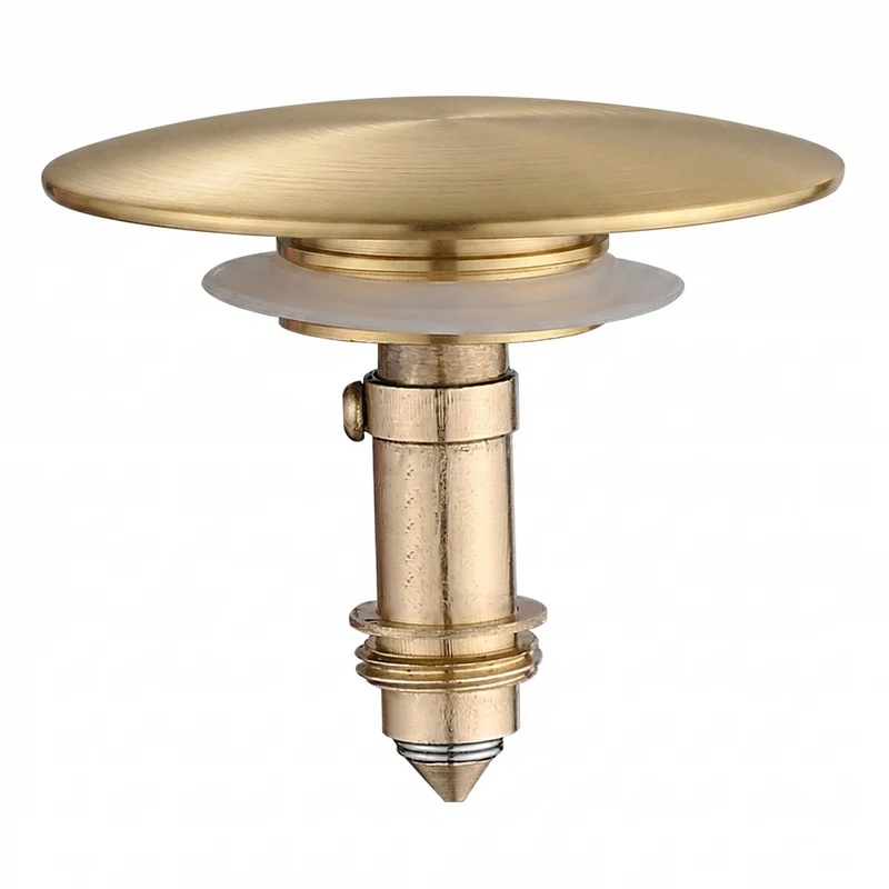 Afvoerplug Wastafel Clickwaste 42 mm - Goud