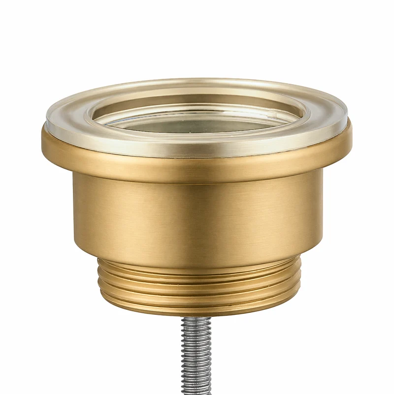 Afvoerplug Wastafel Clickwaste 42 mm - Goud