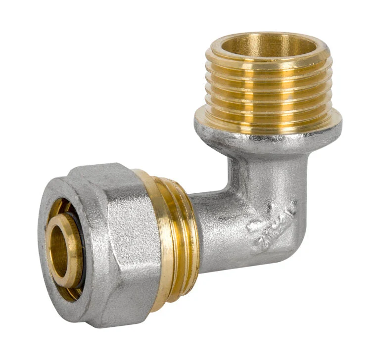 Diamond Winkel 32 mm PEX-AL-PEX – Messing
