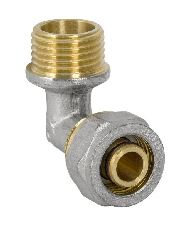 Diamond Winkel 32 mm PEX-AL-PEX – Messing