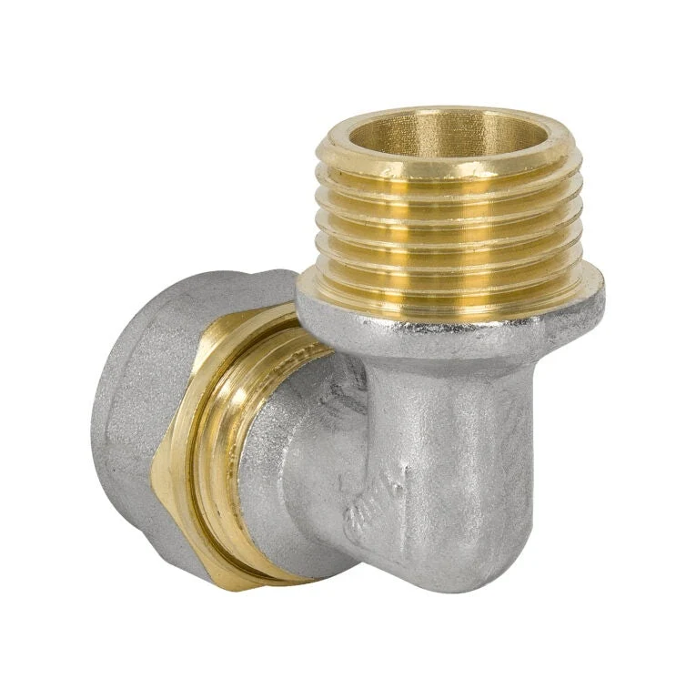 Diamond Winkel 32 mm PEX-AL-PEX – Messing