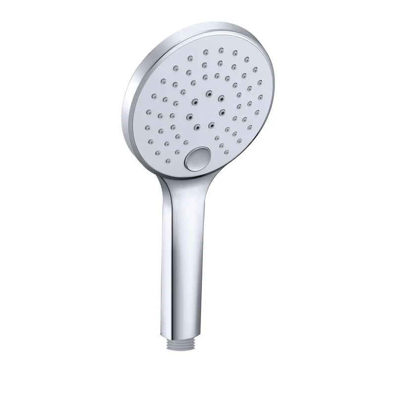 JOHO Rund Handbrause Brausekopf Duschkopf Duschbrause mit Tastendruck 3Stralarten Duscharmaturen