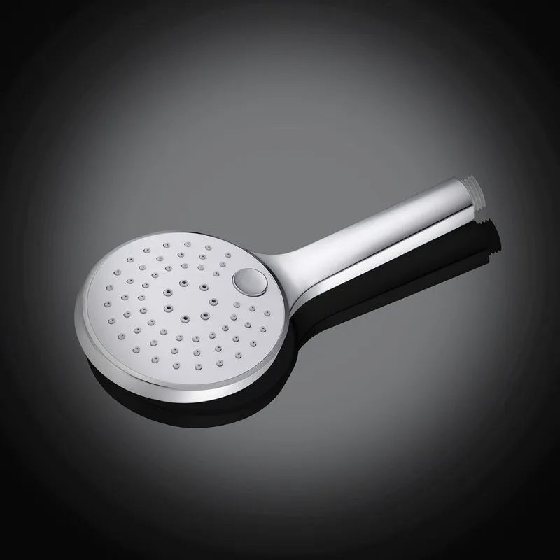 JOHO Rund Handbrause Brausekopf Duschkopf Duschbrause mit Tastendruck 3Stralarten Duscharmaturen