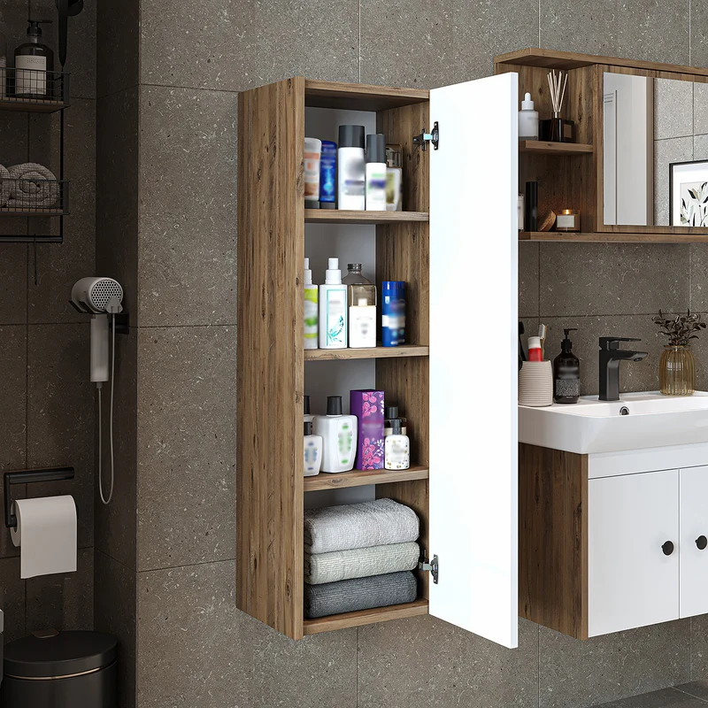 Roomart Badschrank ADA, 110 cm, wandhängend mit Soft-Close-Tür, in 4 Farben