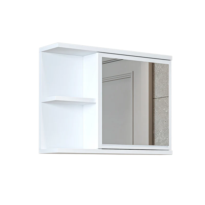 Roomart Spiegelschrank ADA, 60 cm, mit offenem Regal und Soft-Close-Tür, in 4 Farben