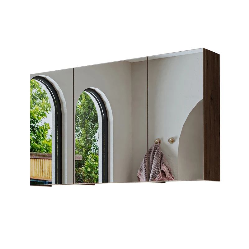 Roomart Badezimmer Spiegelschrank GUSTO, 75, 90 oder 105 cm, mit Soft-Close, in 2 Farben