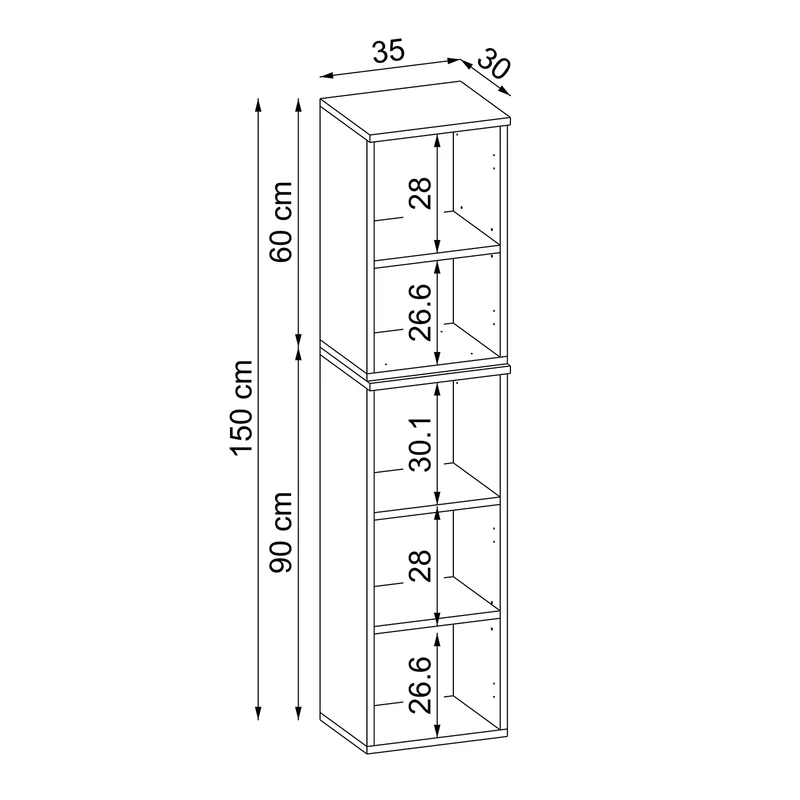 Roomart Badmöbel Set LOTUS 95 cm – 4-teiliges Badezimmermöbel mit Keramik-Waschbecken, Spiegelschrank & Hochschrank – Modernes Design