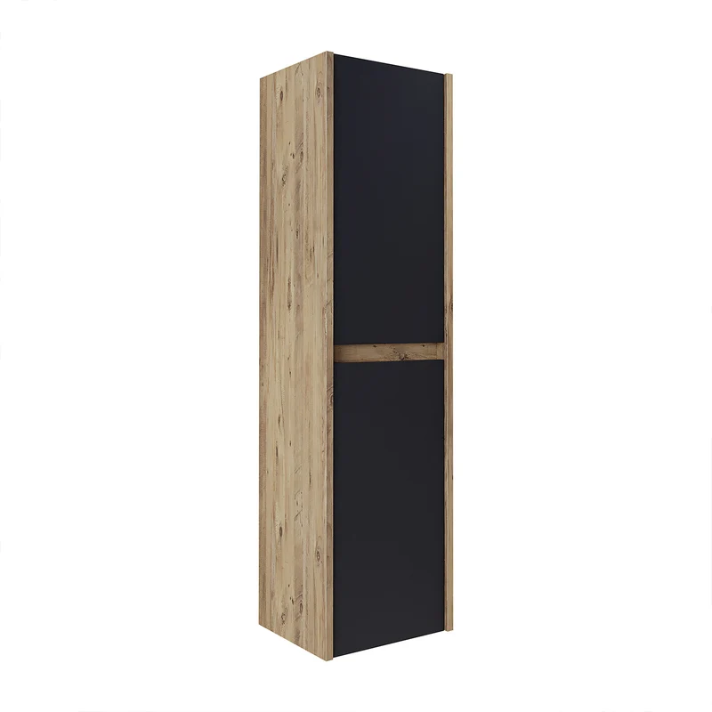Roomart 3-teiliges Badmöbel-Set MELONA-S1, 65 cm, ohne Becken, mit Hochschrank, in 4 Farben
