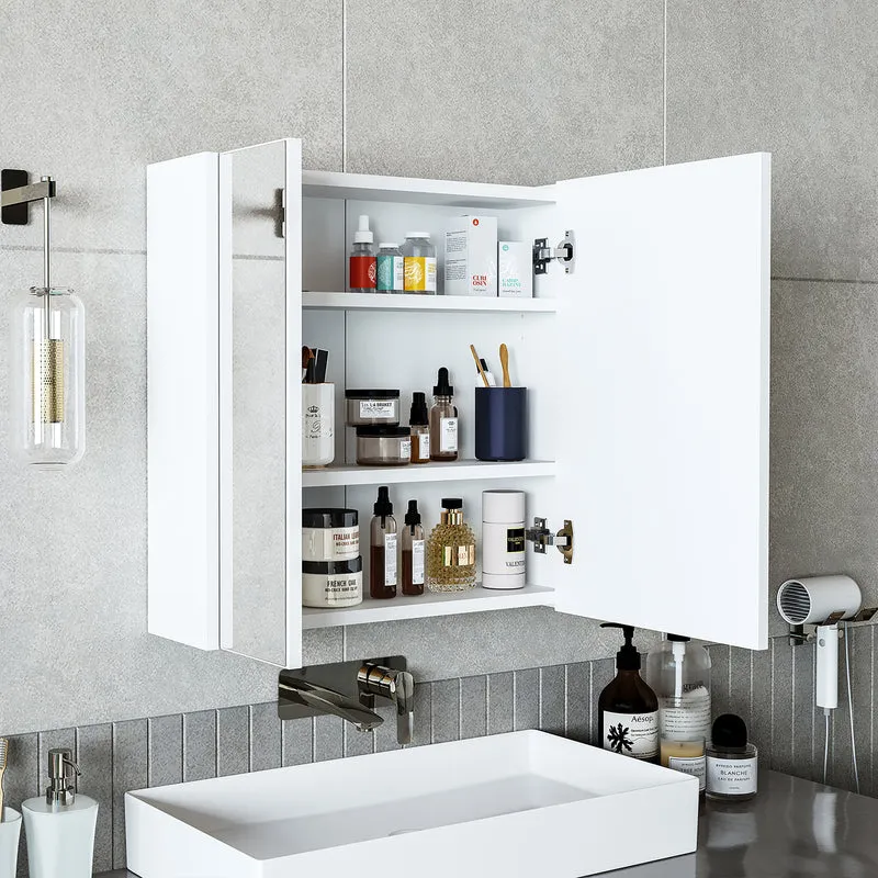 Roomart 3-teiliges Badmöbel-Set MELONA-S1, 65 cm, ohne Becken, mit Hochschrank, in 4 Farben