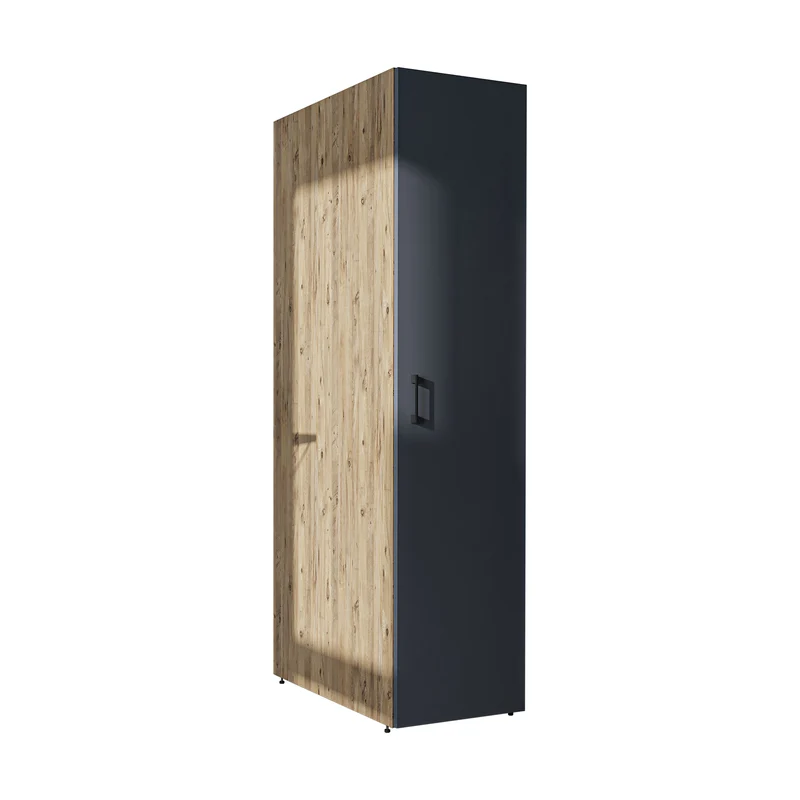 Roomart Hochschrank SERIE DORA, 45 cm, schmaler Mehrzweckschrank mit Regalböden, in 4 Farben