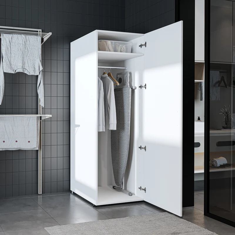 Roomart Hochschrank SERIE DORA, 60 cm, Mehrzweckschrank mit Regalböden, in 4 Farben