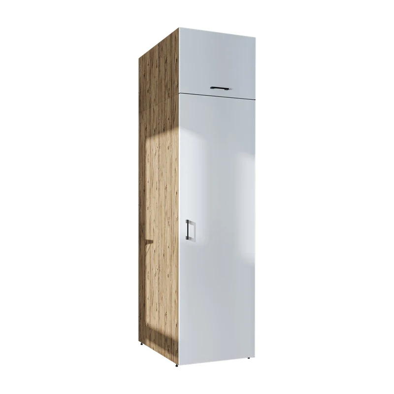 Roomart Hochschrank SERIE DORA, 60 cm, Mehrzweckschrank mit Regalböden, in 4 Farben