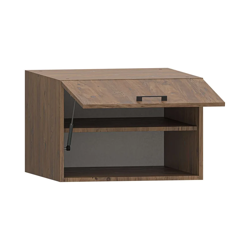 Roomart Aufsatzschrank DORA, 60 cm, mit Klappe für den Hochschrank, in 4 Farben