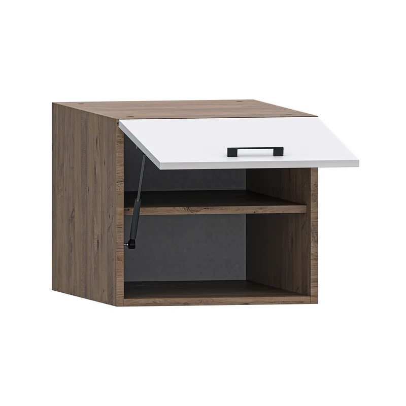 Roomart Aufsatzschrank DORA, 45 cm, mit Klappe für den Hochschrank, in 4 Farben