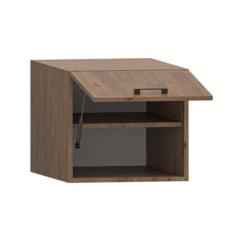 Roomart Aufsatzschrank DORA, 45 cm, mit Klappe für den Hochschrank, in 4 Farben